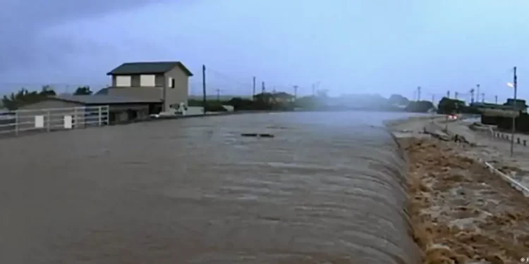 Alerta especial no Japão devido a fortes chuvas que ameaçam causar catástrofes graves