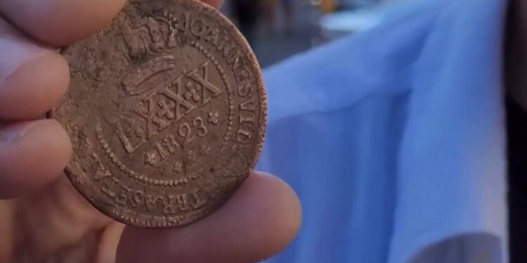 Moeda histórica de 1823 completa 200 anos junto com o Dois de Julho