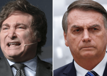 Jair Bolsonaro apoia o candidato argentino Javier Milei nas PASO