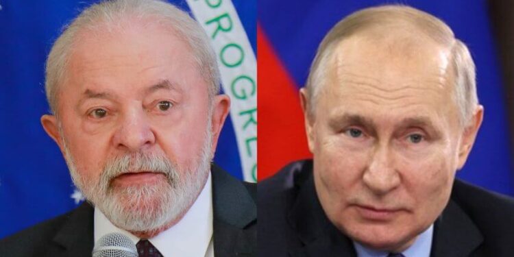 Lula lamenta ausência de Putin na cúpula do Brics