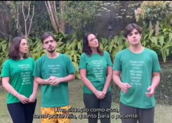 Família de Faustão lidera campanha de conscientização sobre doação de órgãos no Brasil