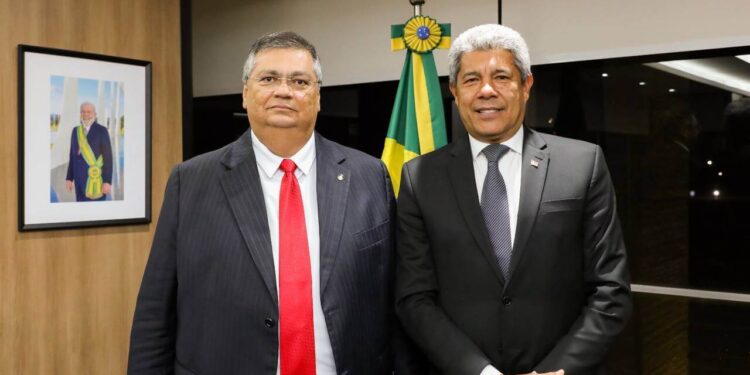 Governador da Bahia e Ministro da Justiça alinham estratégias de segurança pública em reunião em Brasília