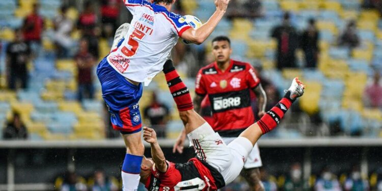 Bahia alega prejuízo na arbitragem em partida contra o Flamengo no Maracanã
