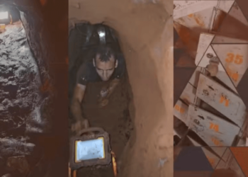 Bandidos construíram em 1 ano túnel de 180 metros para roubar cofre