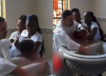 Padre é Criticado por Puxar Criança Durante Batismo em São Sebastião do Alto, RJ