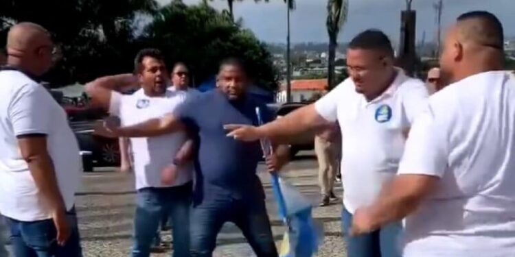 Apoiadores de Bruno e Geraldo causam tumulto na Colina Sagrada no primeiro dia de campanha