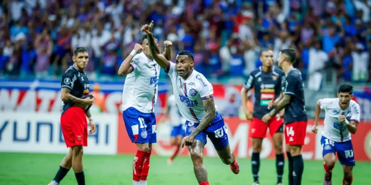 Bahia vence o Boston River na Fonte Nova e se classifica à fase de grupos da Libertadores