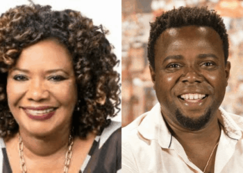 Uma homenagem cheia de axé: Érico Brás canta “Faraó” para Margareth Menezes No Altas Horas