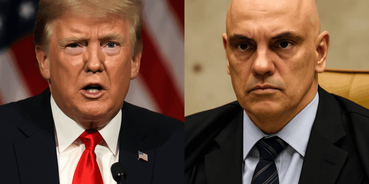 Justiça dos EUA intima Alexandre de Moraes após pressão de aliados de Trump