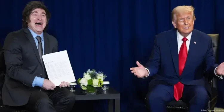 O preço da tábua de salvação de Washington para Buenos Aires