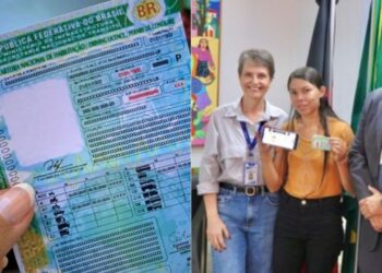 Custo da habilitação era muito alto, paraibana que se tornou a primeira brasileira a tirar CNH pelo novo modelo