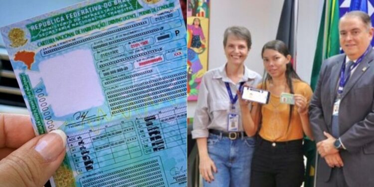 Custo da habilitação era muito alto, paraibana que se tornou a primeira brasileira a tirar CNH pelo novo modelo