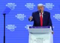Donald Trump falou sobre a Groenlândia no Fórum Econômico de Davos: “Não quero recorrer à força”.