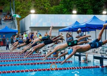 Com salto no número de inscritos, FBDA abre temporada de natação com cerca de 300 atletas na Piscina Olímpica da Bahia