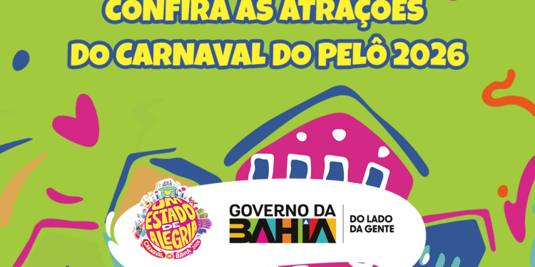 Carnaval do Pelô 2026 terá mais de 150 atrações e 250 horas de programação no Centro Histórico de Salvador